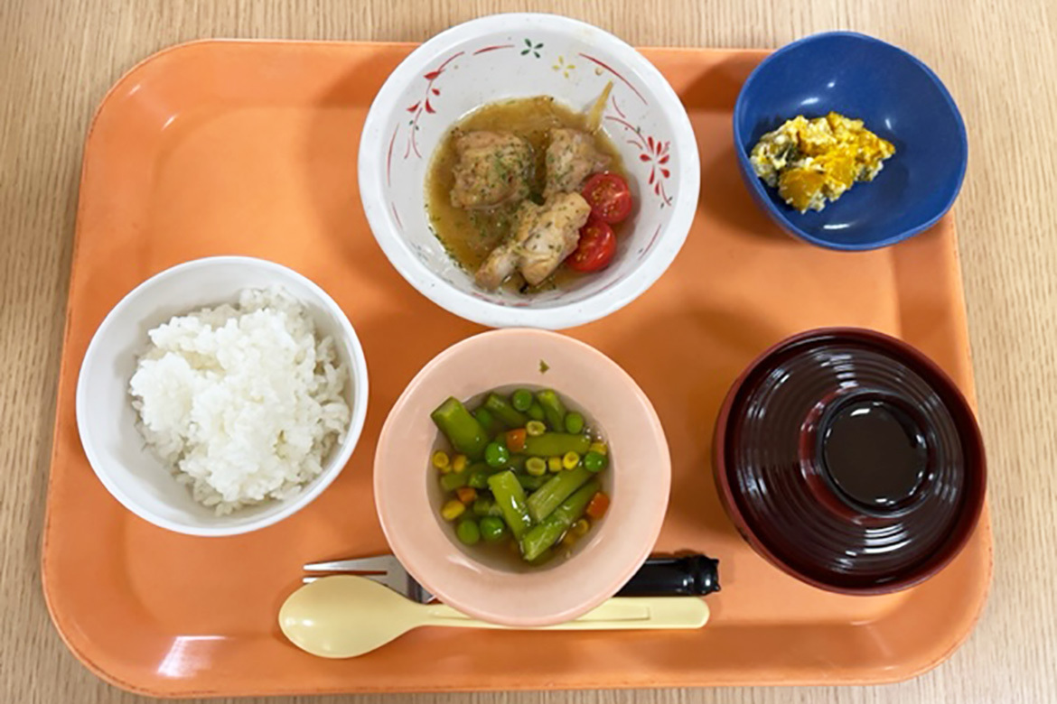 写真：普通食