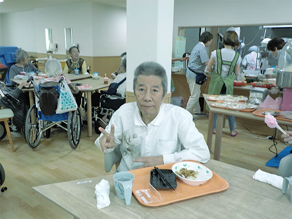 写真：利用者様