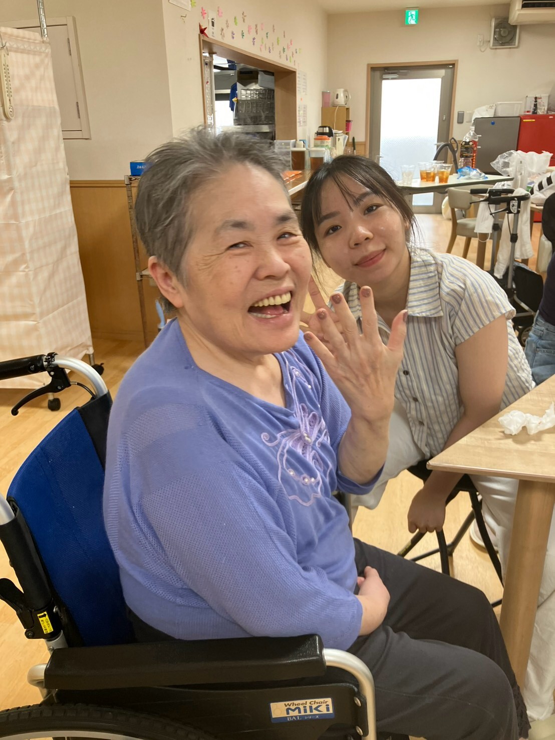 写真：利用者様